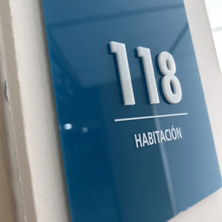 Indicación hotel