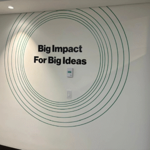 Muro branding Big impact