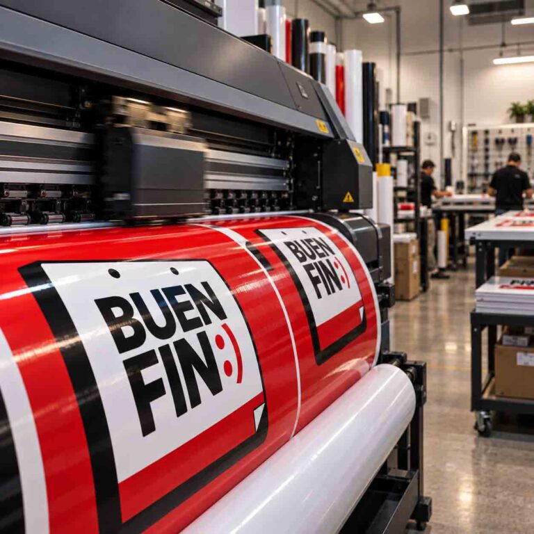 Señalización para Buen Fin plotter DIDCO